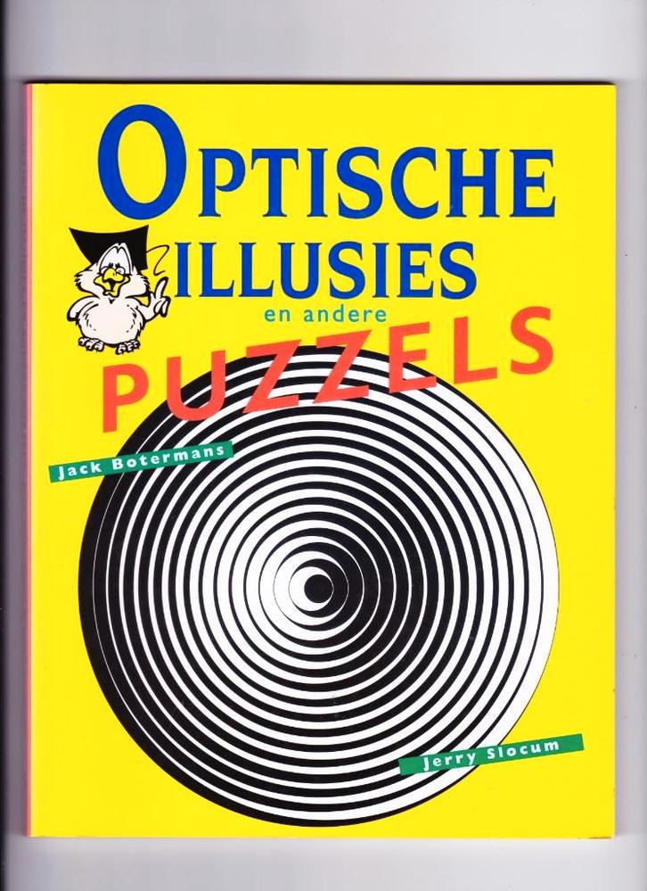 Optische illusies en andere puzzels, Boeken, Hobby en Vrije tijd, Zo goed als nieuw, Overige onderwerpen, Ophalen of Verzenden