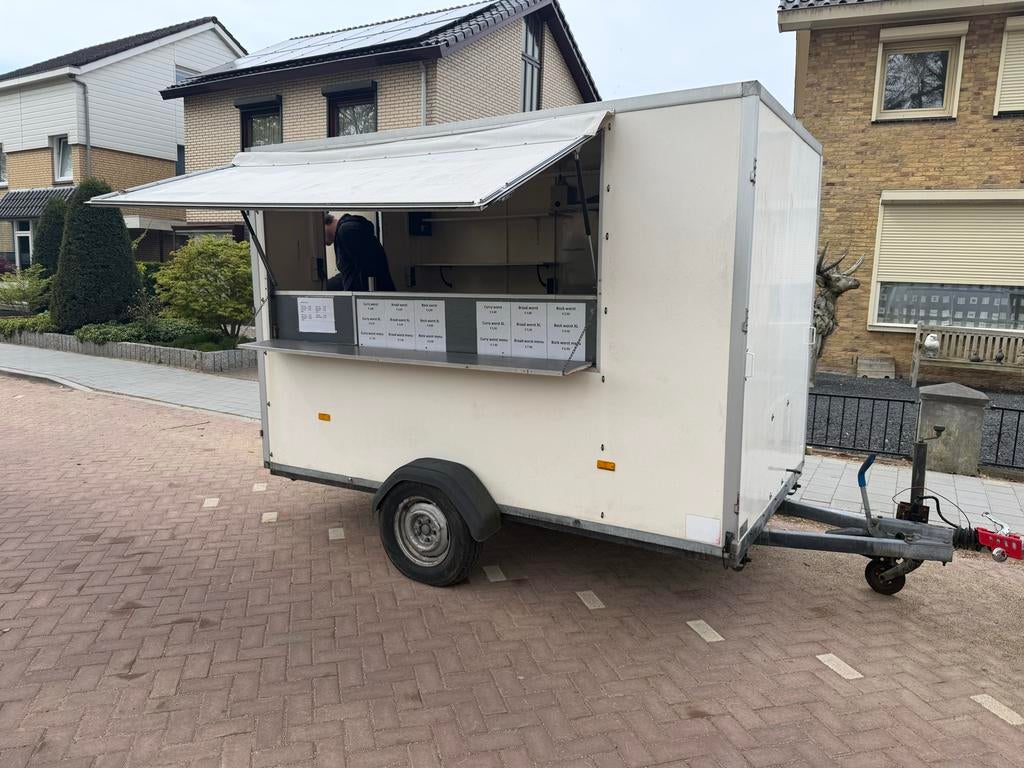 Verkoopwagen / Foodaanhanger - Klaar voor gebruik!, Ophalen