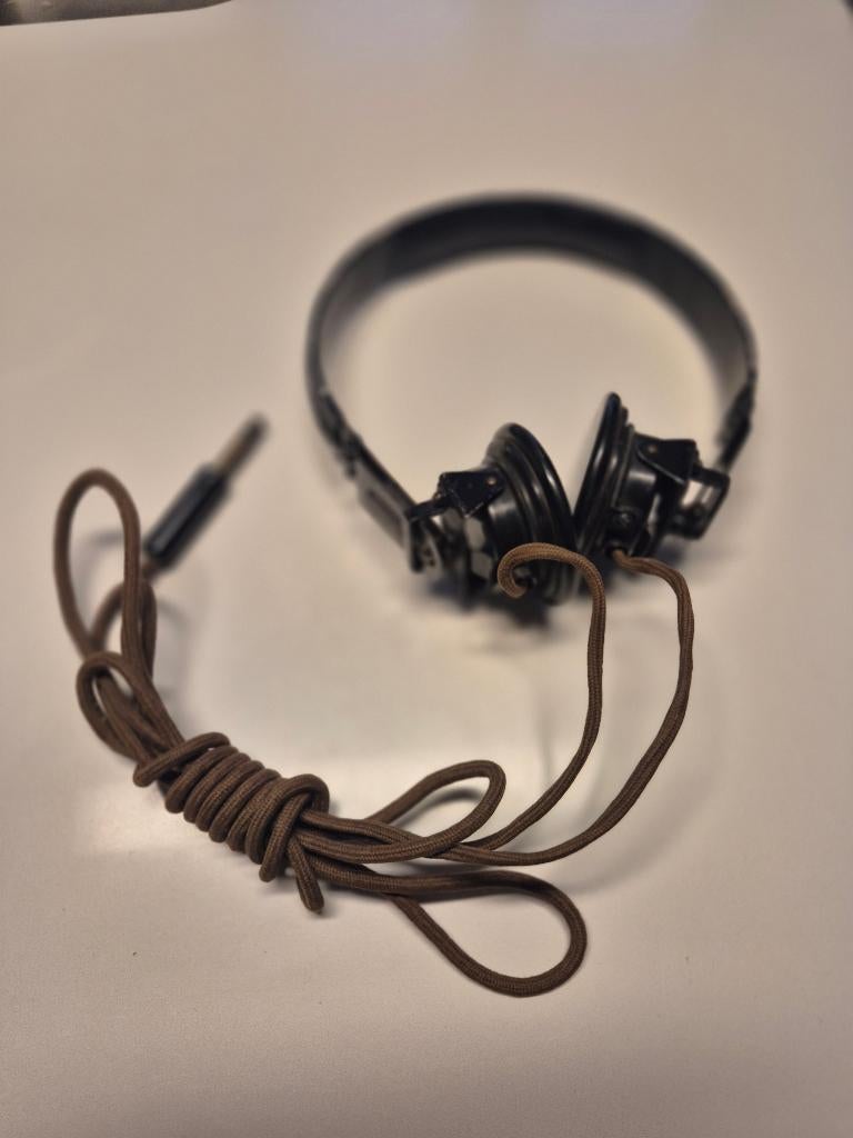 LOT KOPTELEFOON PANZER EN HJ KOMPAS, Verzenden, Landmacht, Duitsland