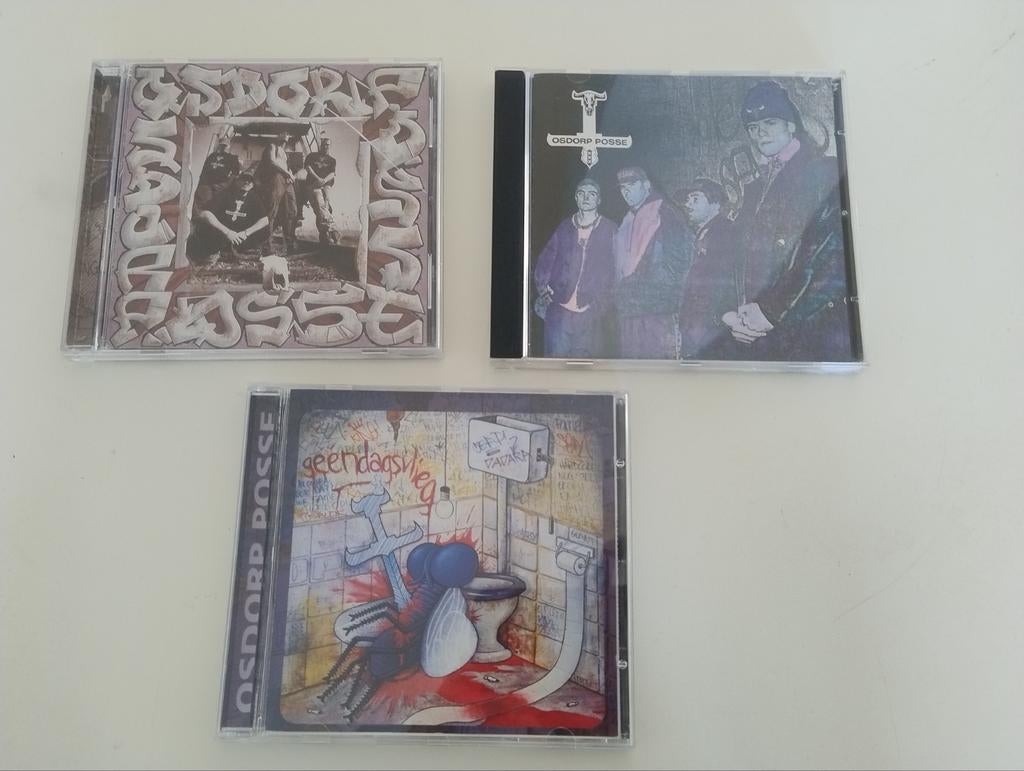 3 Osdorp Posse CD Afslag Osdorp, Vlijmscherp, Geendagsvlieg, Cd's en Dvd's, Ophalen of Verzenden, 2000 tot heden, Zo goed als nieuw
