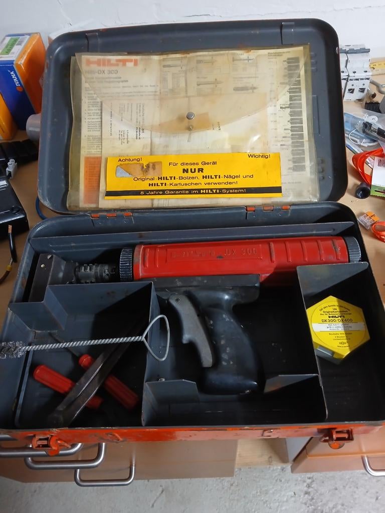 Hilti DX 300 Schiethamer in koffer, Ophalen of Verzenden