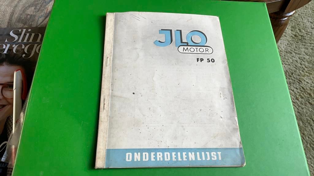 JLO motor fp 50, Fietsen en Brommers, Handleidingen en Instructieboekjes, Ophalen of Verzenden, Gebruikt