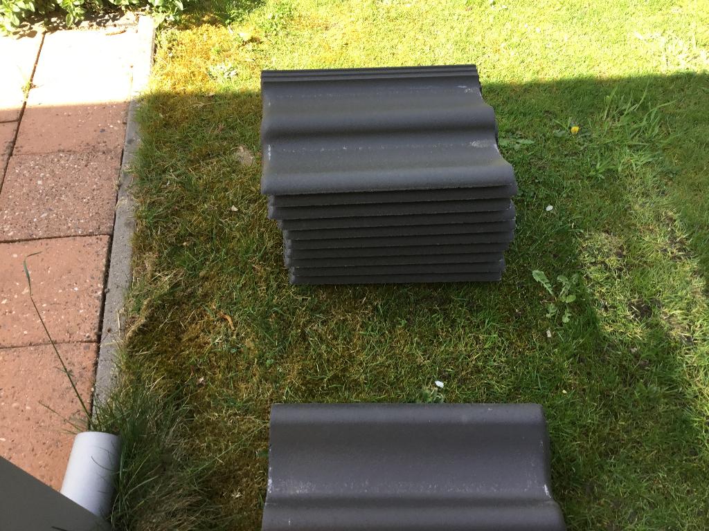 monier sneldek dakpannen antraciet, Doe-het-zelf en Verbouw, Dakpannen en Dakbedekking, Ophalen, Steen of Klei, Nieuw, Minder dan 5 m²
