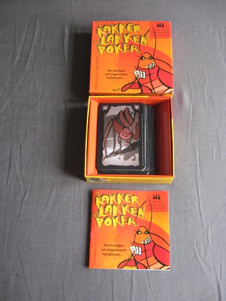 Kakkerlakken Poker kaartspel van Drie Magiërs (zie tekst!), Hobby en Vrije tijd, Gezelschapsspellen | Kaartspellen, Nieuw, Ophalen of Verzenden