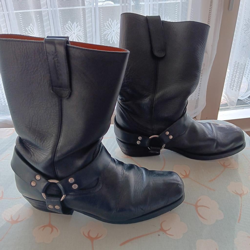 Biker boots laarzen maat 43, Motoren, Kleding | Motorkleding, Verzenden, Tweedehands, Laarzen
