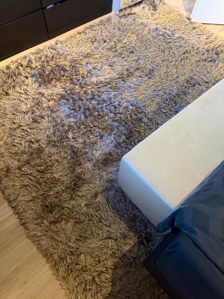 Eric Kuster kleed 240x340 - Gebruikt, rookvrij huis, Ophalen, Gebruikt, 200 cm of meer, Grijs