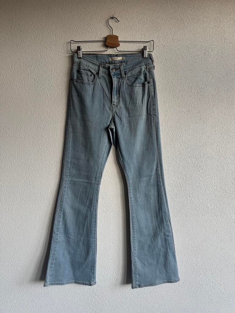 Levi’s 726 blauwe flared denim jeans, Kleding | Dames, Spijkerbroeken en Jeans, Levi's, Blauw, Ophalen of Verzenden, Zo goed als nieuw