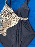 Badpak met deels tijgerprint, Kleding | Dames, Ophalen of Verzenden, Zo goed als nieuw, Badpak