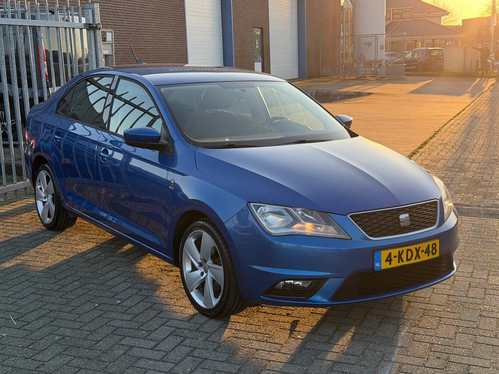 Seat Toledo 1.2 TSI Businessline High NL AUTO NAP 2e eigenaa, Voorwielaandrijving, Euro 5, Gebruikt, Zwart