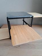 Gusta Kubus Etagère met Leistenen Blad Nieuw, Huis en Inrichting, Woonaccessoires | Etagères, Ophalen of Verzenden, Zo goed als nieuw