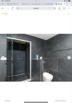 Glazen douchedeur, zonder sponning - gratis af te halen, Ophalen, Gebruikt, Glas, Douche