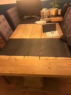 Kloostertafel 200x100 cm - Robuuste Kwaliteit, Gebruikt, 100 tot 150 cm, Ophalen of Verzenden, Vijf personen of meer