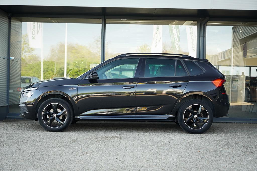 Skoda Kamiq 1.0 TSI Monte Carlo / DSG Aut / Pano / Matrix /, Auto's, Stof, Gebruikt, Euro 6, 116 pk