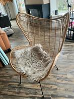 Rotan stoel hk living, Ophalen, Zo goed als nieuw, Bruin, Eén