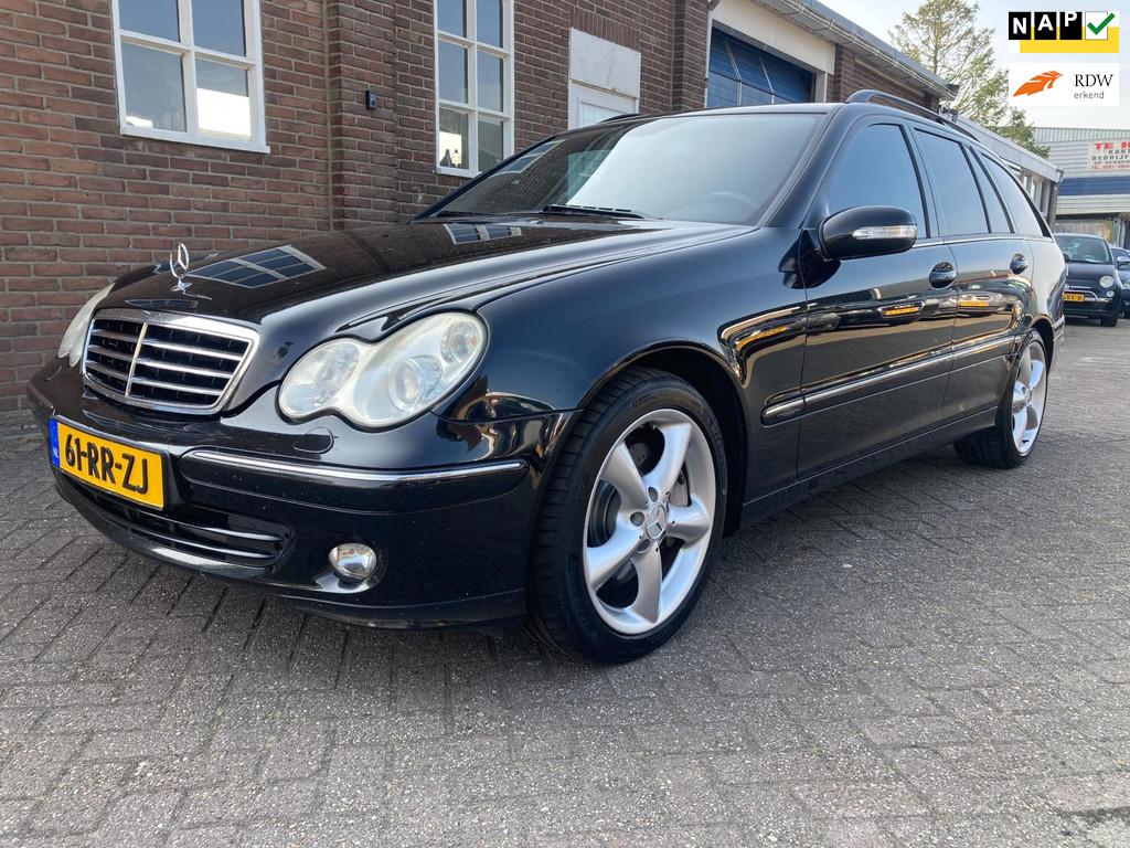 Mercedes-Benz C-klasse Combi 230 Avantgarde lees omschrijvin, Automaat, Achterwielaandrijving, 2497 cc, Zwart
