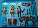 Playmobil 6006 ridders met Paard - Complete Set, Ophalen of Verzenden, Zo goed als nieuw, Complete set