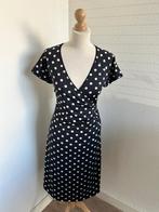 King Louie maat XL polka zwart witte crossdress jurk 3112, Zwart, Maat 46/48 (XL) of groter, Ophalen of Verzenden, Zo goed als nieuw