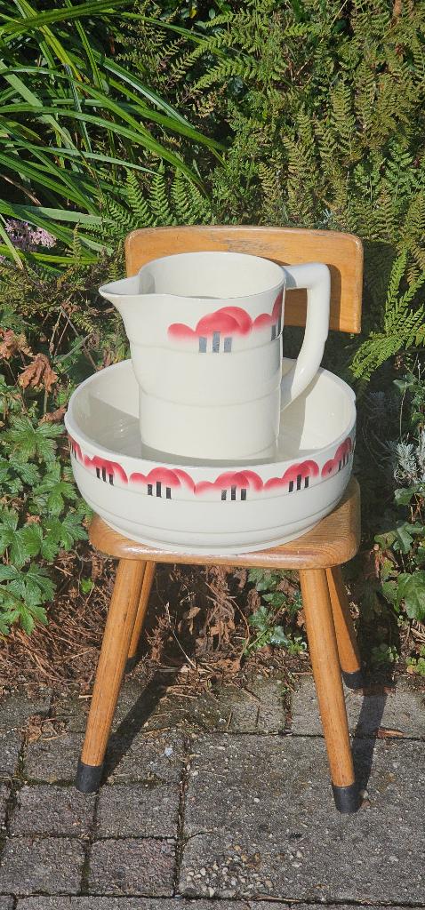 Art Deco lampetstel, Antiek en Kunst, Ophalen