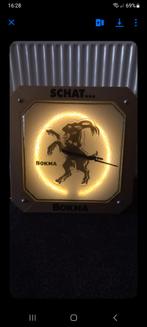 BOKMA LICHTBAK KLOK 70/80 JAREN, Verzamelen, Ophalen of Verzenden, Lichtbak of (neon) lamp