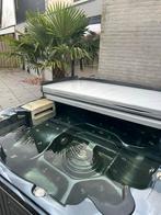 Luxe Jacuzzi voor 5 personen 2.30x2.30, Ophalen of Verzenden, Gebruikt, Afdekzeil, Vast