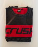 Stoere Crush Denim trui maat 14 (ca. 158/164), Ophalen, Gedragen, Maat 38/40 (M), Zwart