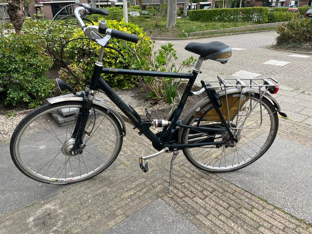 Koga herenfiets, opknapper, Fietsen en Brommers, Gebruikt, Velgrem, Versnellingen, 53 tot 57 cm