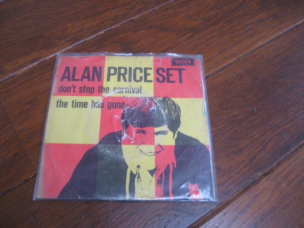 60s alan price set singles, Gebruikt, 7 inch, Single, Ophalen of Verzenden
