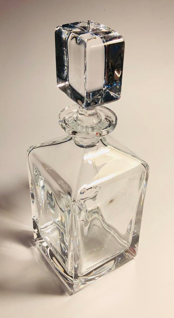 Whisky kristal glazen karaf, Krosno, loodkristal, Antiek en Kunst, Ophalen of Verzenden