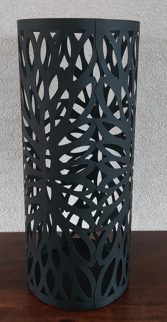 Paraplubak met bladeren patroon, Huis en Inrichting, Woonaccessoires | Paraplubakken, Ophalen of Verzenden, Metaal