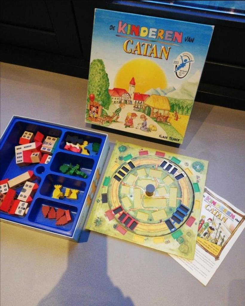 De kinderen van Catan, bordspel, Een of twee spelers, Ophalen of Verzenden, Zo goed als nieuw