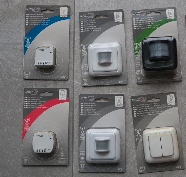 Home Easy Klik aan klik uit Divers schakelmateriaal, Doe-het-zelf en Verbouw, Elektra en Kabels, Nieuw, Schakelaar, Ophalen of Verzenden