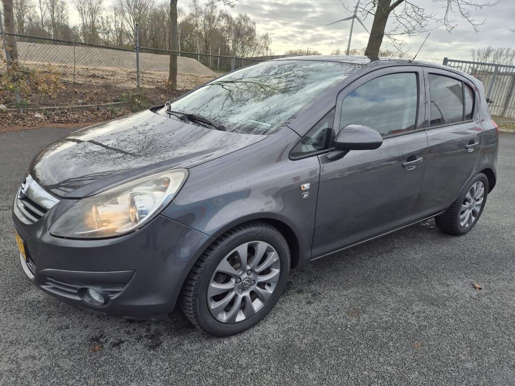 Opel Corsa 1.4 16V 5D 2010 Grijs 5 DRS ZO INGERUILD ZO WEG, Auto's, Opel, Voorwielaandrijving, Euro 5, 1398 cc, 4 cilinders