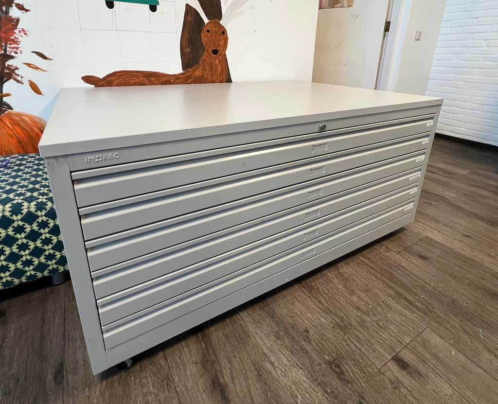 Ladekast A0, Huis en Inrichting, Kasten | Ladekasten, Ophalen, Overige materialen, Gebruikt, 100 tot 150 cm