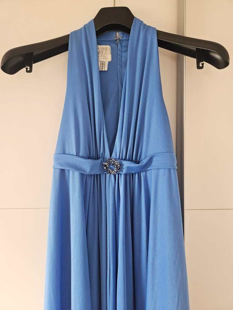 Galajurk maat S hemels blauw, Kleding | Dames, Ophalen of Verzenden, Zo goed als nieuw, Blauw, Galajurk