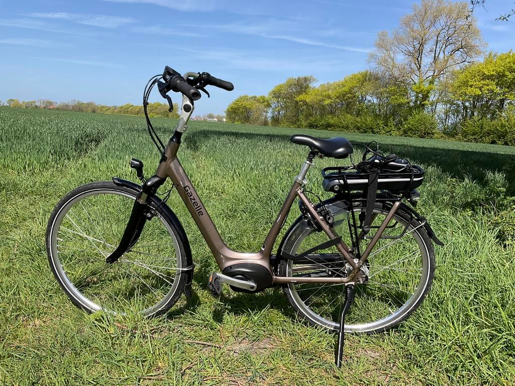 Gazelle Orange C7 elektrische damesfiets, Fietsen en Brommers, Elektrische fietsen, 51 tot 55 cm, Ophalen of Verzenden, Zo goed als nieuw