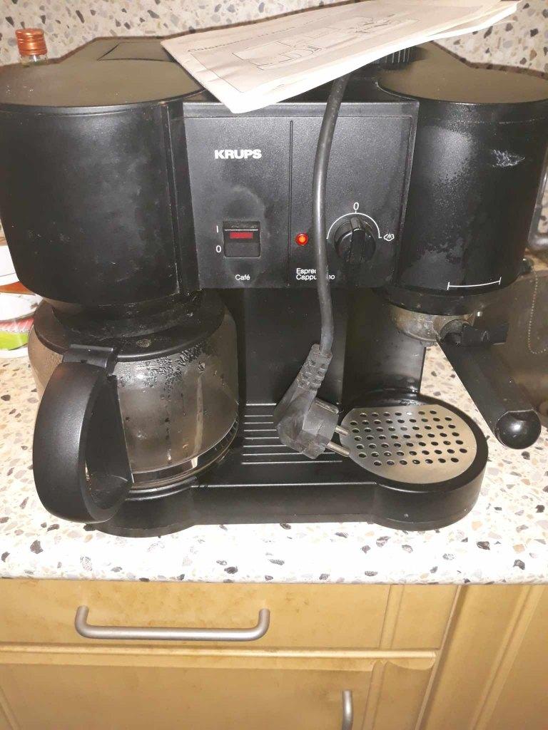 krups cafepresso 10 plus, Witgoed en Apparatuur, Koffiezetapparaten, Ophalen of Verzenden, Gebruikt, Koffiemachine