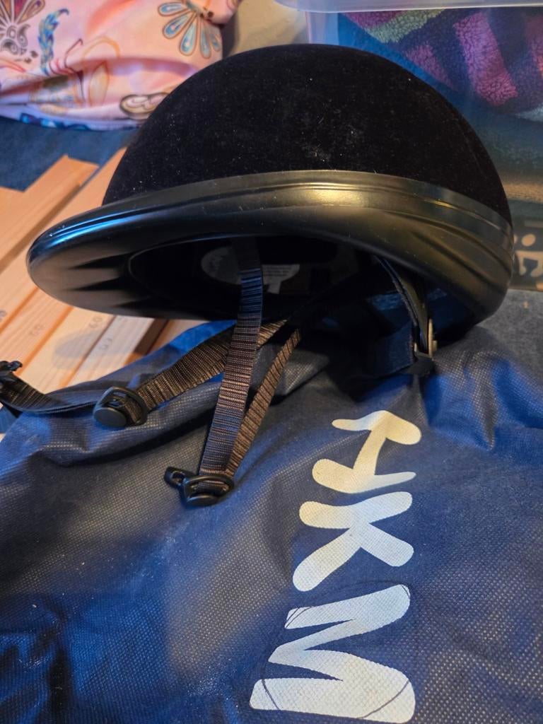 Paardrij cap xs hkm, Dieren en Toebehoren, Paardrijkleding, Ophalen, Overige soorten, Cap