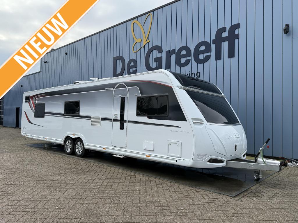 Kabe Imperial 1000 TDL E2/DU, Caravans en Kamperen, Caravans, Bedrijf, tot en met 6, 2000 kg en meer, Rondzit, Kabe, 2 aparte bedden