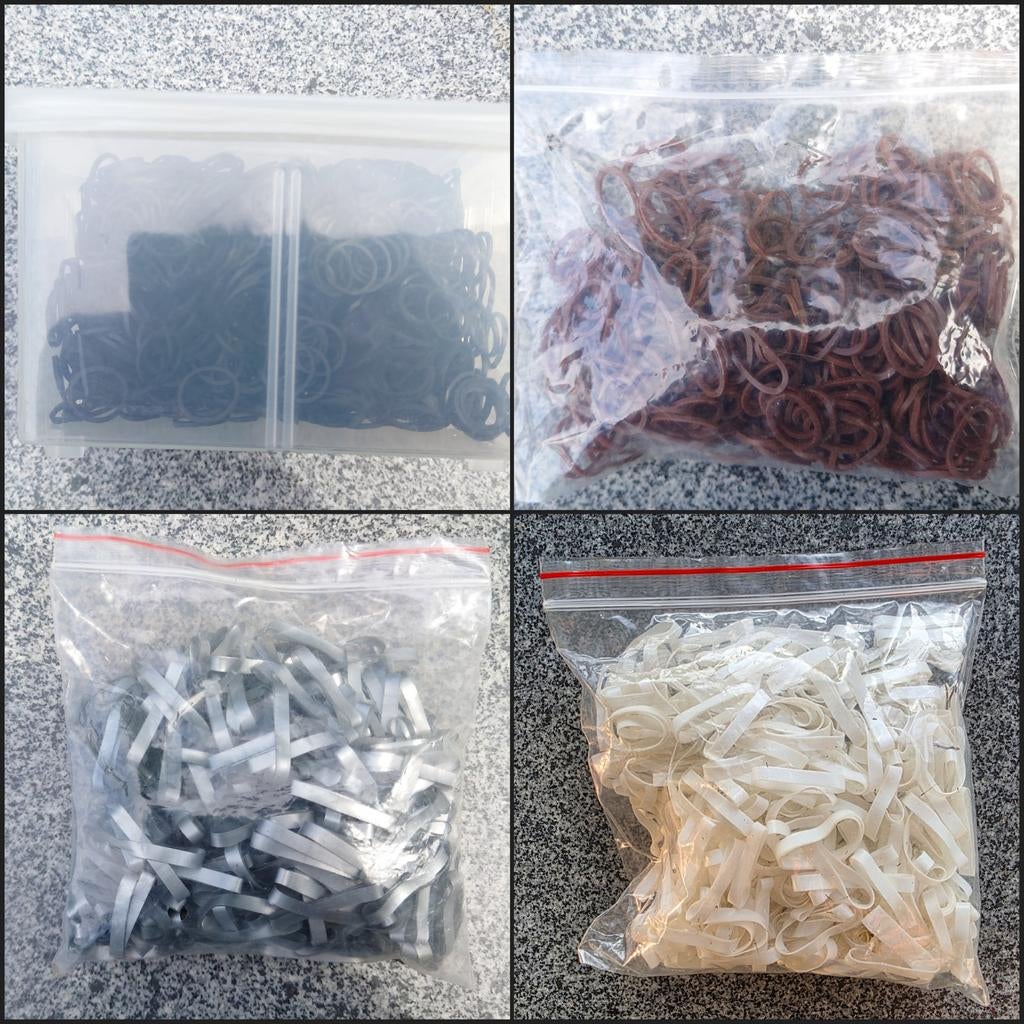 Veel paarden haar manen elastiekjes magic braids, Dieren en Toebehoren, Ophalen of Verzenden