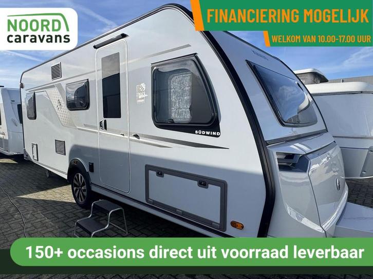 Knaus 580 QS SUDWIND BLACK SELECT,STAPELBED,DWARSBED,NIEUW!, Caravans en Kamperen, Caravans, Bedrijf, tot en met 4, 1250 - 1500 kg