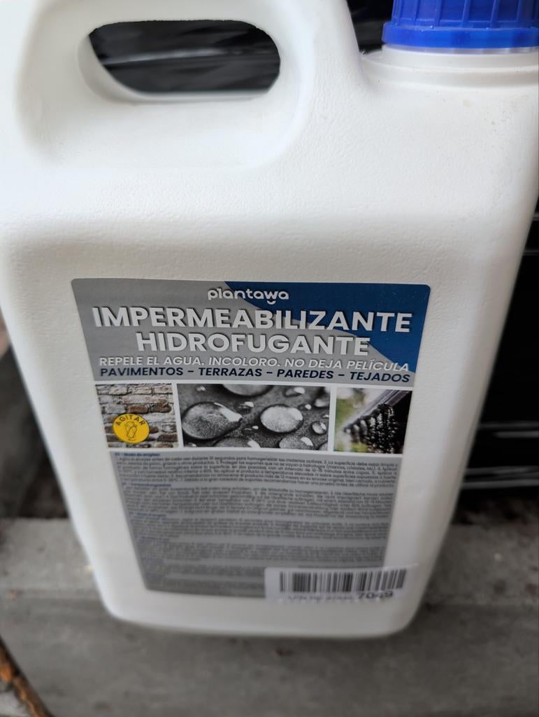 Plantowa Impregneermiddel Hydrofuge - Waterafstotend, Overige kleuren, 5 tot 10 liter, Nieuw, Beits