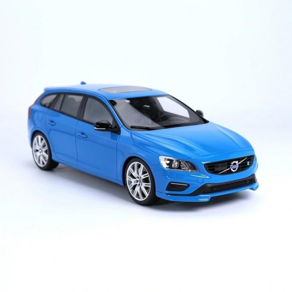 Radscale Volvo V60 T6 Polestar Rebel Blue 1:18 (1/199), Ophalen of Verzenden, Nieuw, Overige merken