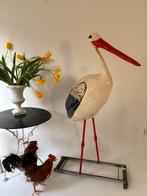 Geweldige grote vintage ooievaar papier maché, Ophalen