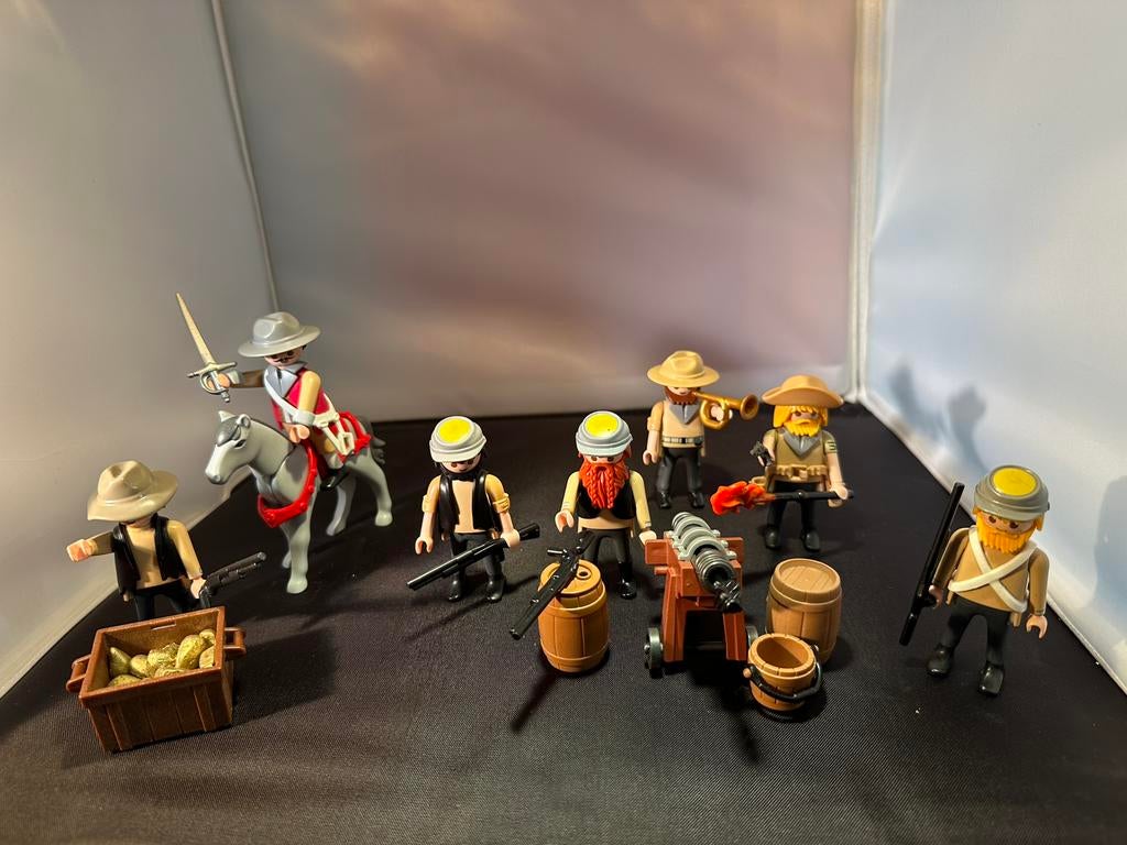 Zuidelijken troepen playmobil, Ophalen of Verzenden, Zo goed als nieuw