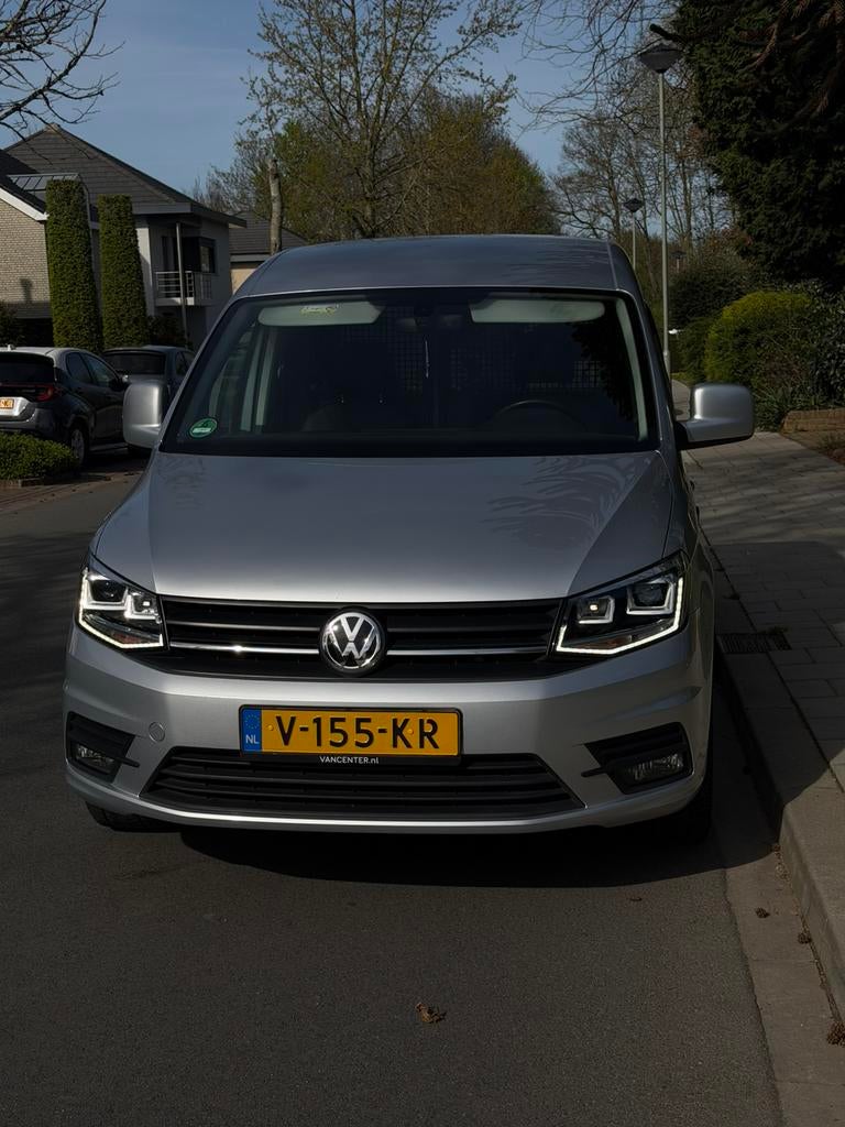 Volkswagen Caddy 2.0 D 180pk 2018, Auto's, Bestelauto's, 4 cilinders, Volkswagen, Alcantara, Origineel Nederlands