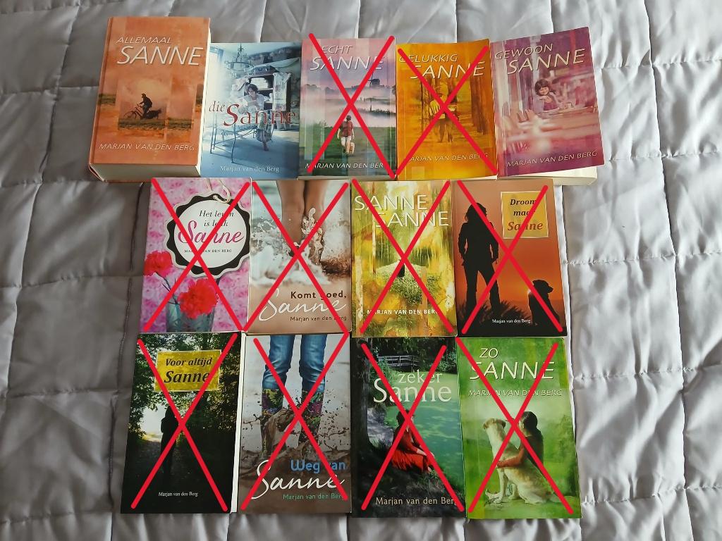 Boeken van Marjan van den Berg, Boeken, Ophalen of Verzenden, Gelezen, Marjan van den Berg