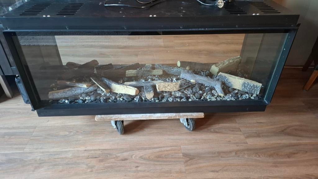 Electric Fireplace met warmte blowers, Huis en Inrichting, Haarden, Ophalen, Zo goed als nieuw, Inbouwhaard, Elektrische haard