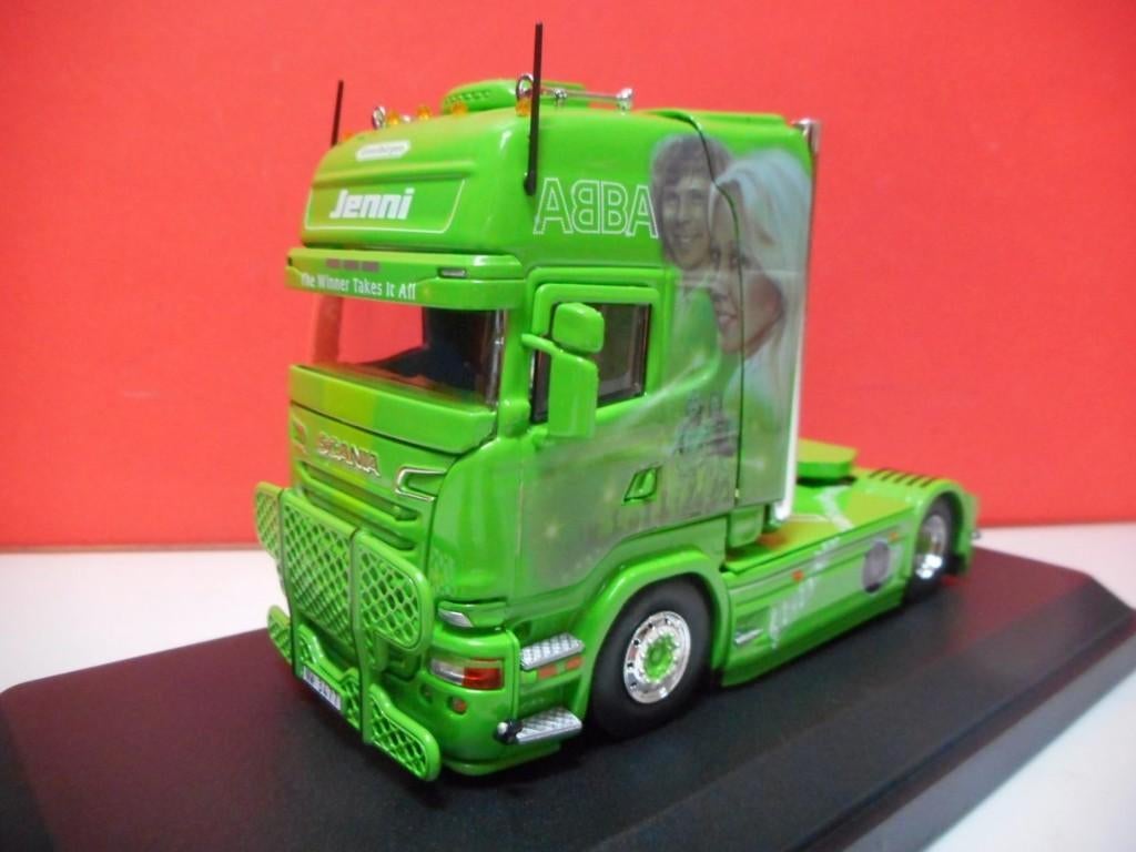 TEKNO SCANIA JENNI ABBA TRUCK 87886, Ophalen of Verzenden, Nieuw, Bus of Vrachtwagen, Tekno