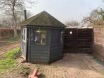 8 hoekig tuinhuis rond met deur klein gratis, Tuin en Terras, Tuinhuizen, Ophalen, 250 tot 500 cm, Schuur, 1 raam