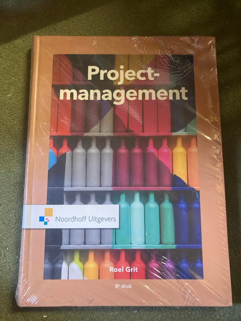 Projectmanagement - Roel Grit (8e druk), Boeken, Studieboeken en Cursussen, Nieuw, HBO, Gamma, Ophalen of Verzenden